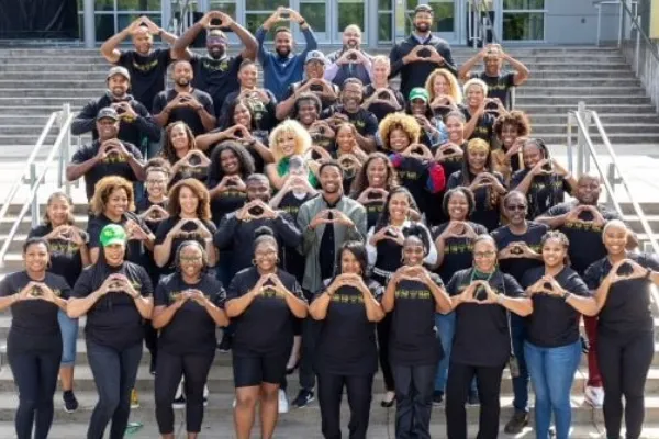 Group photo during Black Alumni Network Reunion 2022